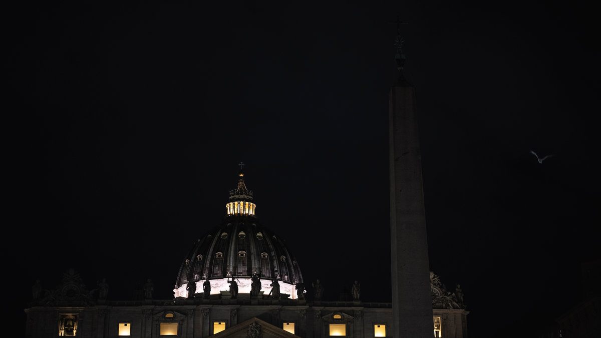 The dome of St. Peter’s Basilica