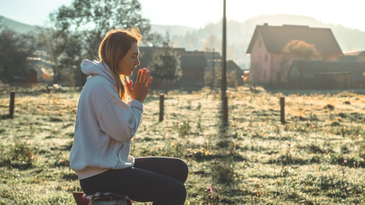 praying