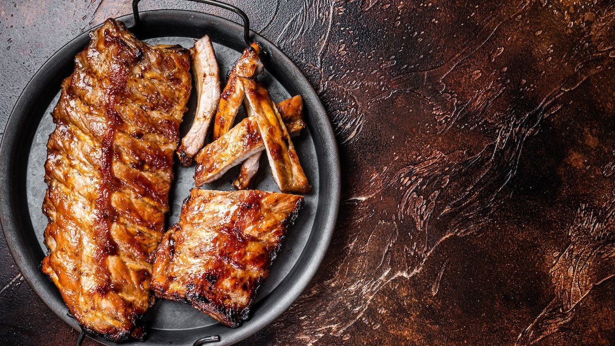 ribs food lent meat