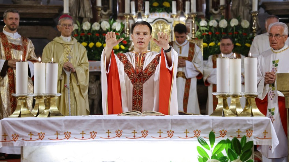 Ambroz Brezovsek masnisko posvecenje