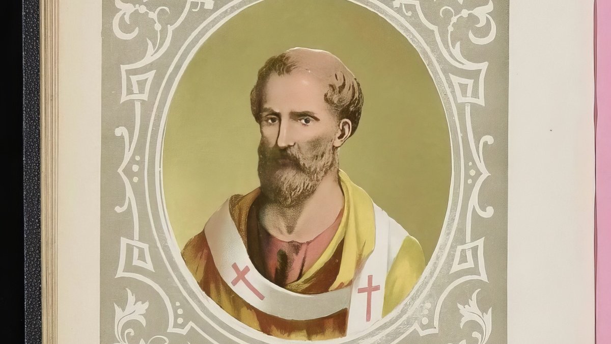 Pope Leo VII -Chromolithography in L. Tripepi, Ritratti e biografie dei romani pontifici: da S. Pietro a Leone 13, Roma, Vaglimigli Davide, 1879