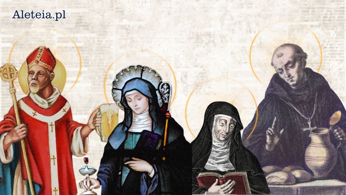 św. Arnulf z Metzu, św. Hildegarda z Bingen, Św. Brygida z Kildare, Św. Arnulf z Soissons