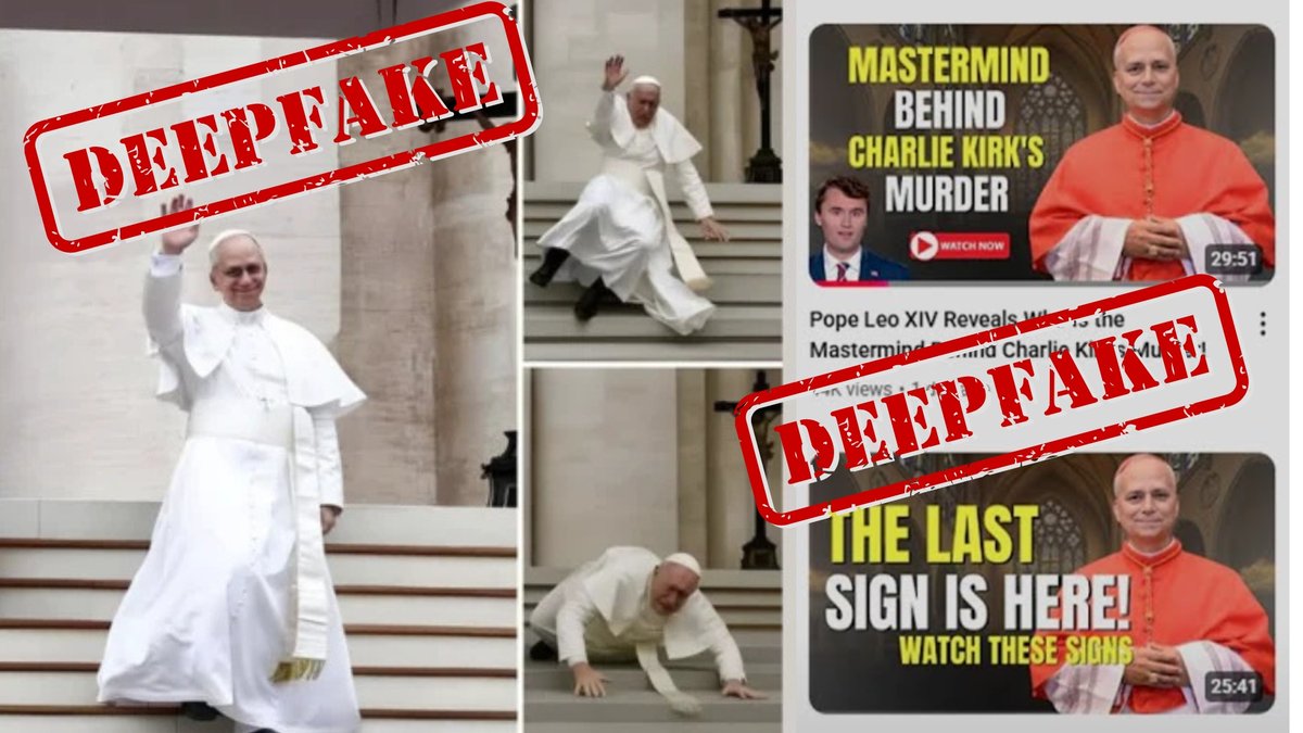deepfake pope Leo XIV