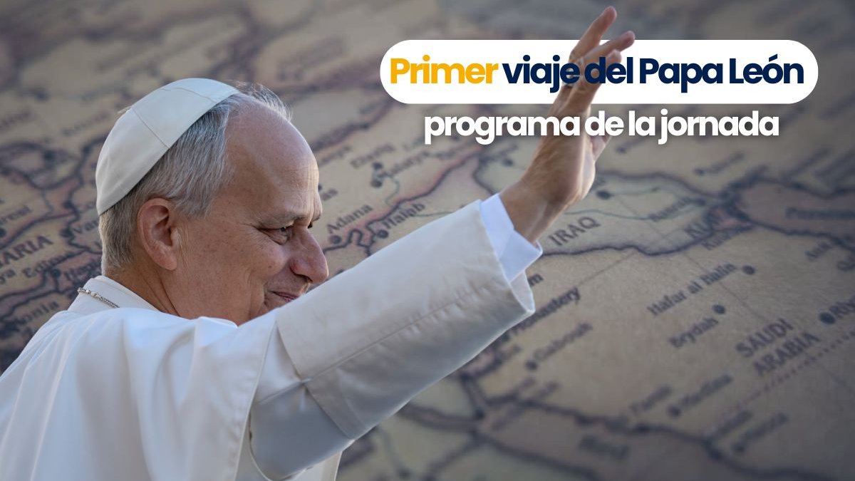 Primer viaje del Papa León