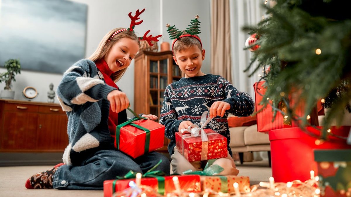 Navidad - regalos - niños