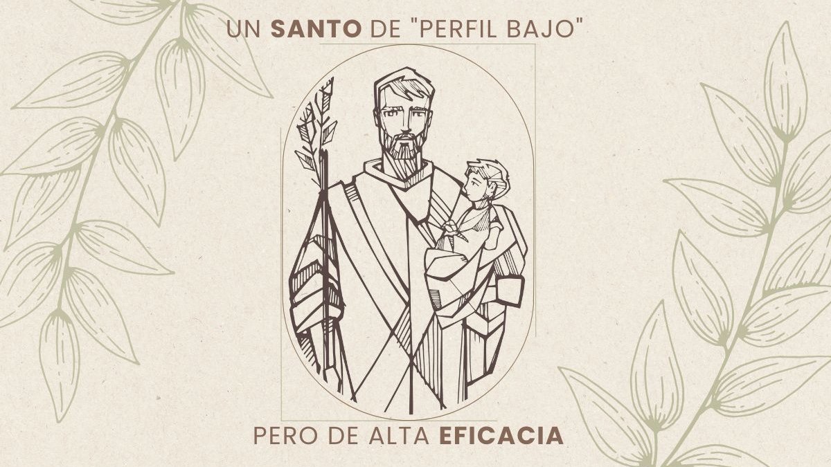 Un santo de "perfil bajo" pero de alta eficacia.