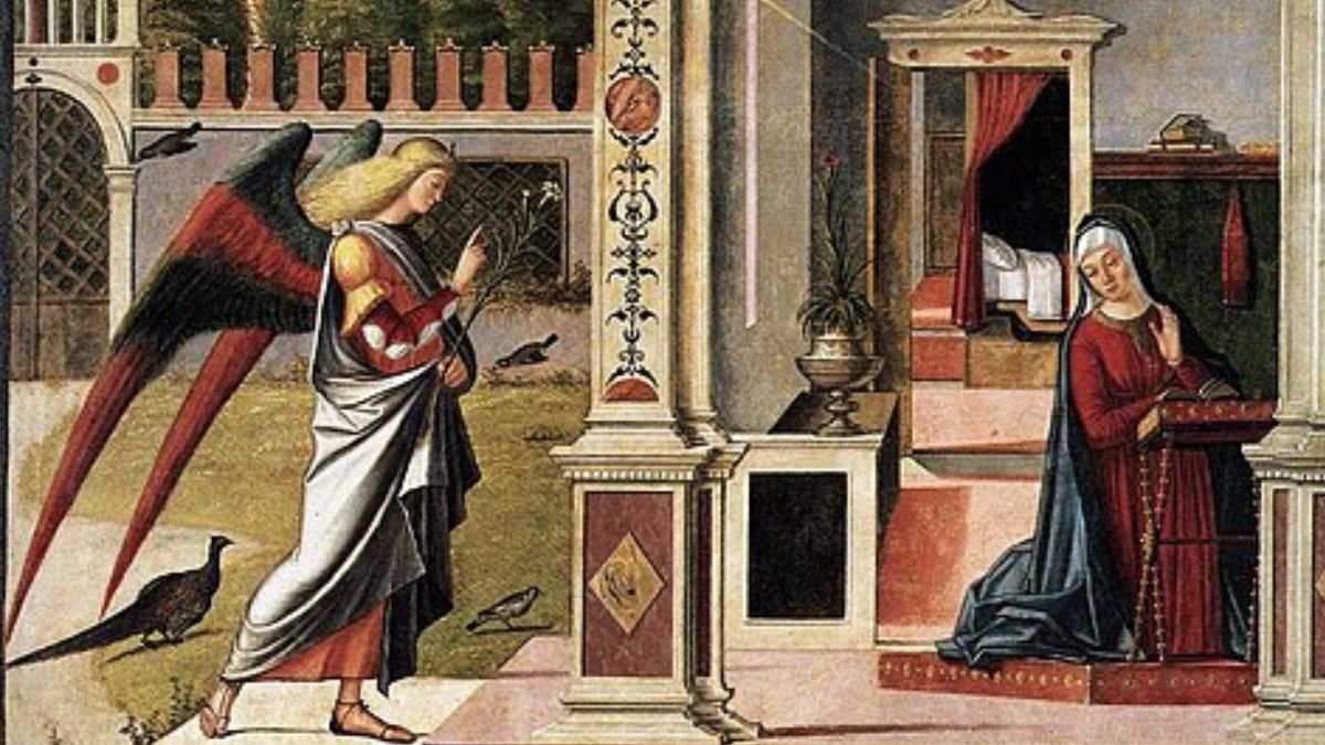 L'Annonciation, Vittore Carpaccio, 1504