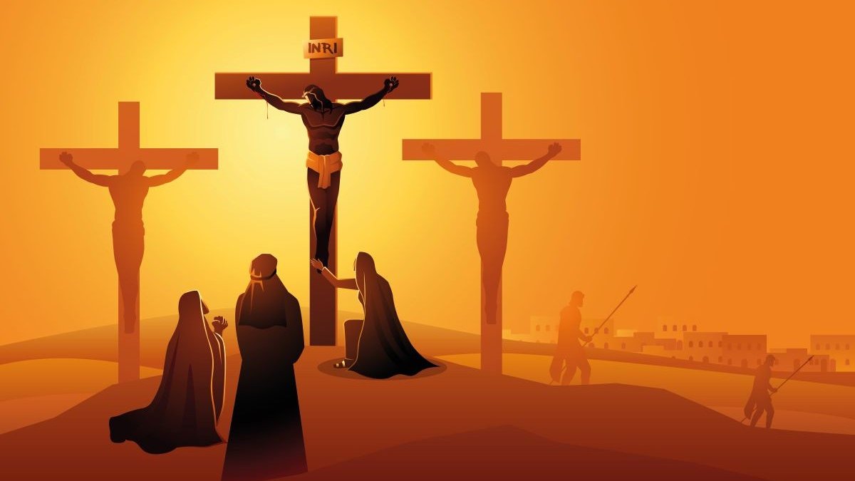 Abrazar, cruz, Cristo, Virgen María, Jesucristo, sufrimiento, Jesús
