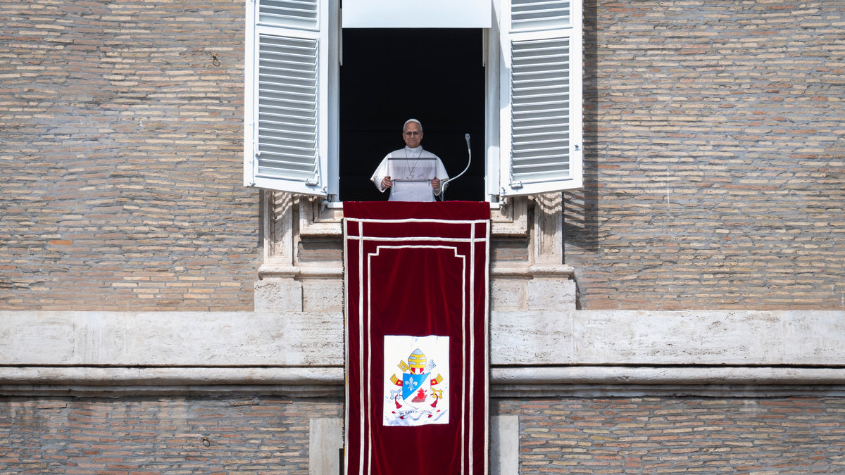 pope-leo-xiv--sunday-angelus-prayer-apostolic-palace