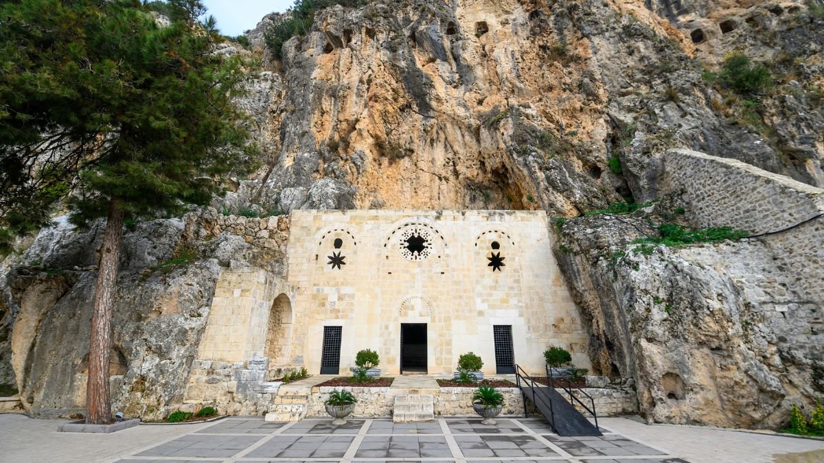 Église Saint-Pierre d'Antakya, région de Hatay, Turquie. Une ancienne église grotte connue sous le nom de première église chrétienne telle qu'elle a été établie en 40 après J.-C.