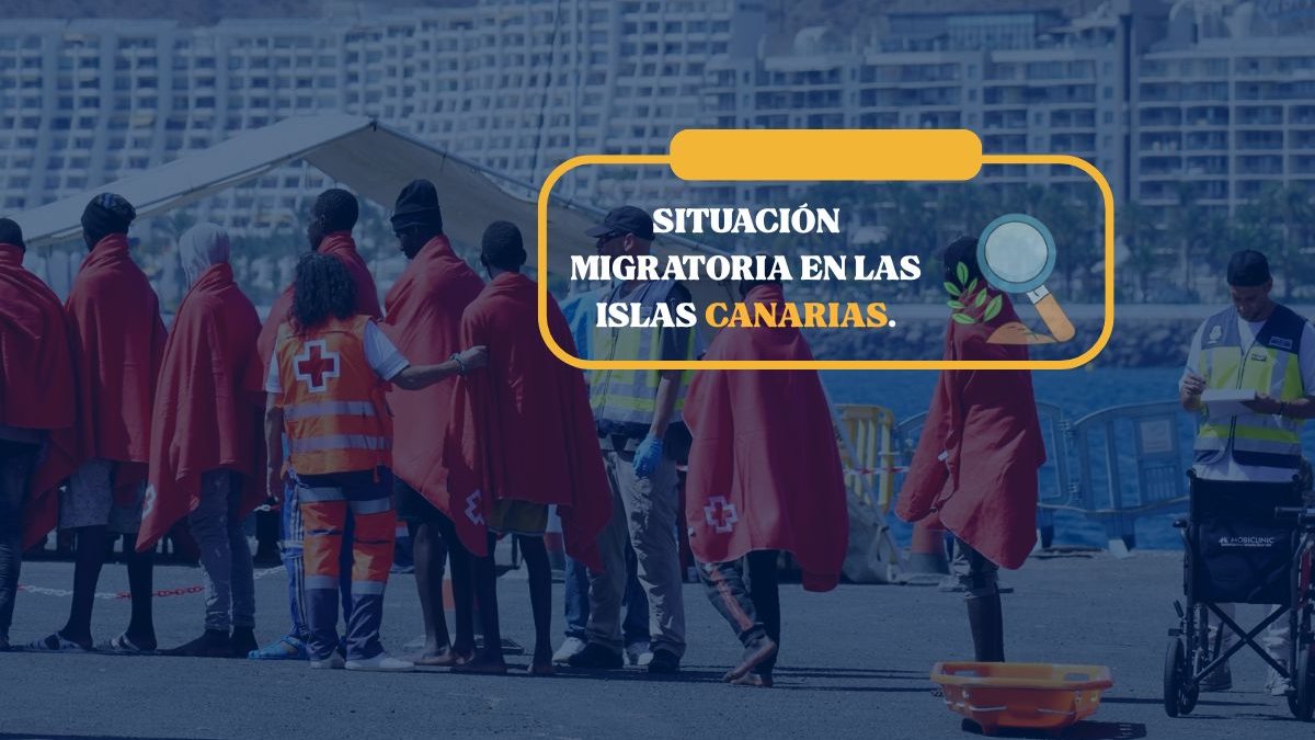 Situación migratoria en las Islas Canarias.