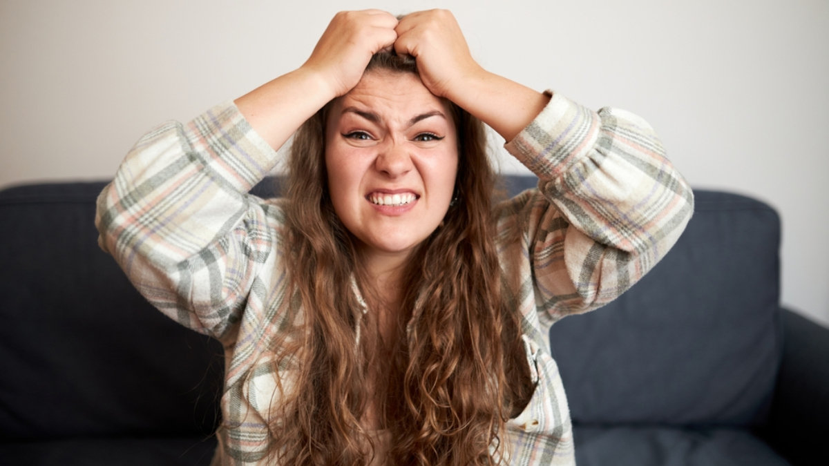 frustrated woman; anger