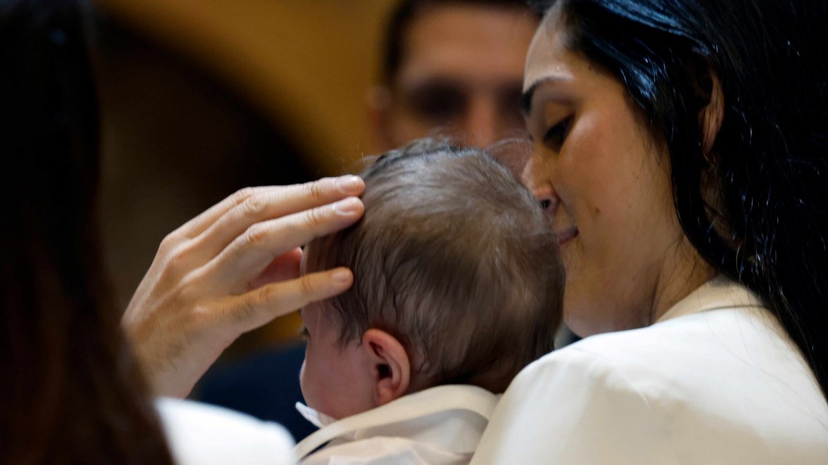 baptism, sign of the cross
