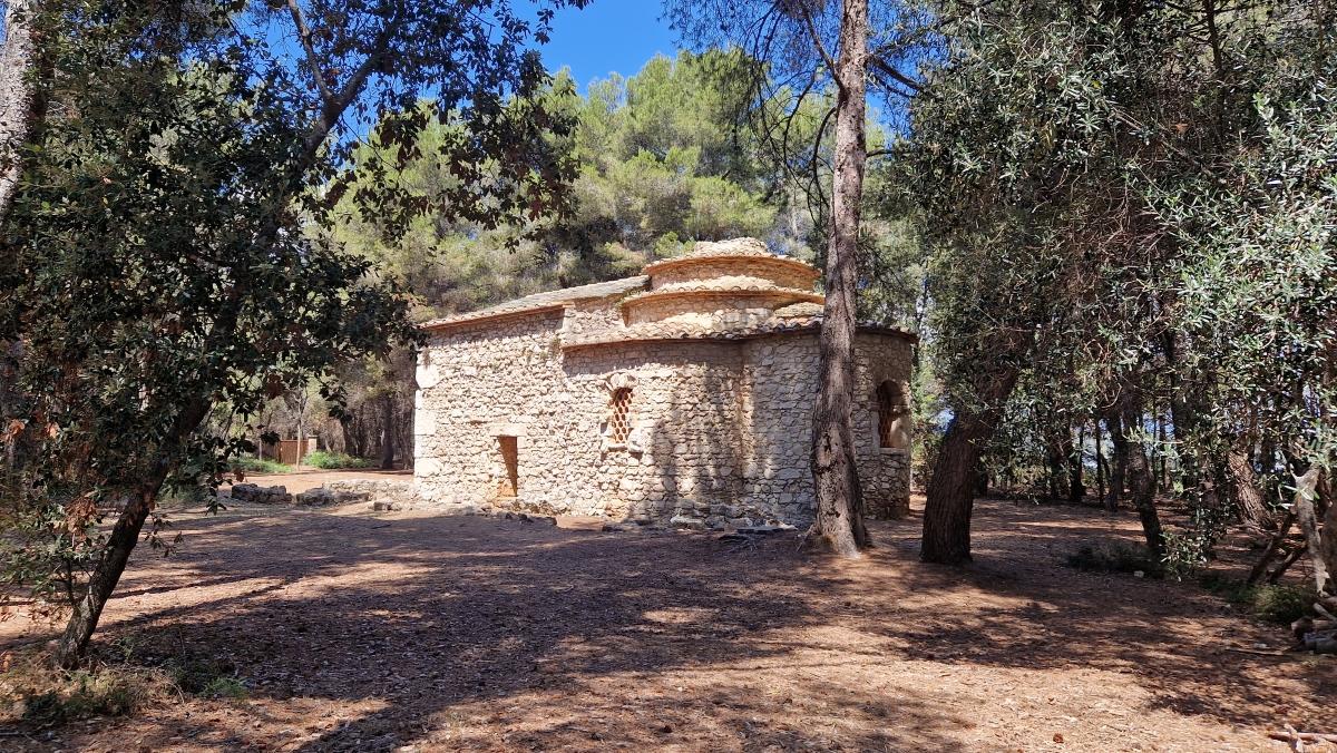 Trinity Chapel on Île Saint-Honorat.