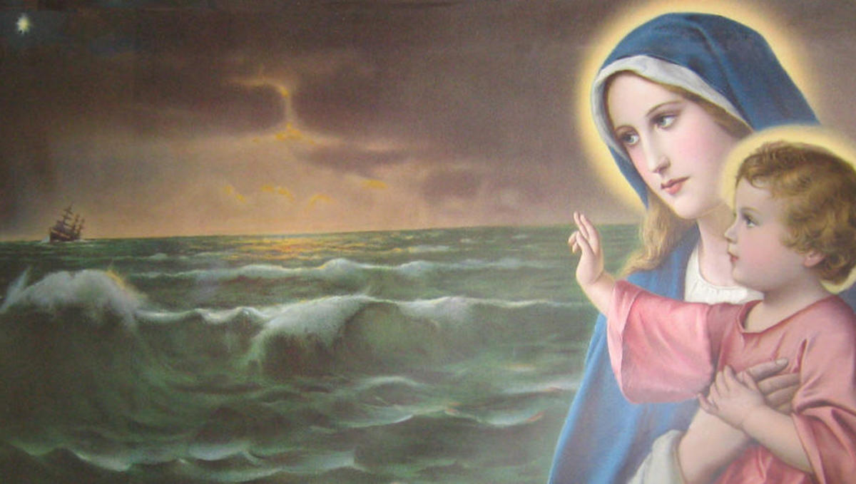 MARY,STAR OF THE SEA,STELLA MARIS