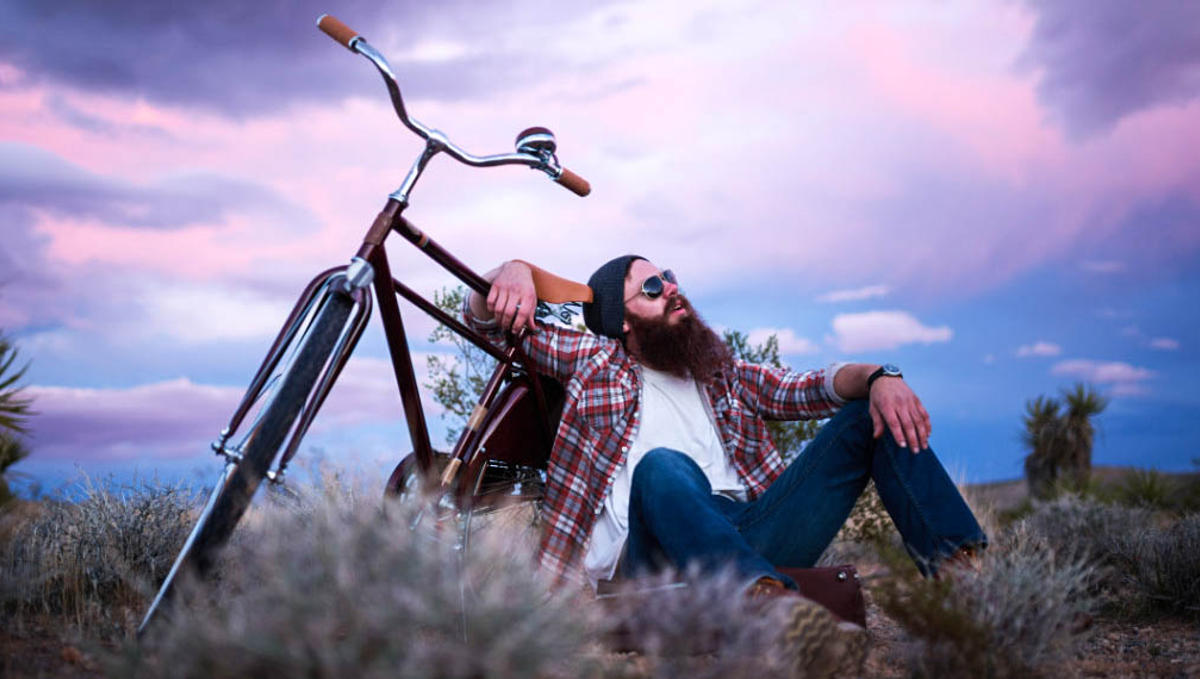 HIPSTER;BIKE;DESERT