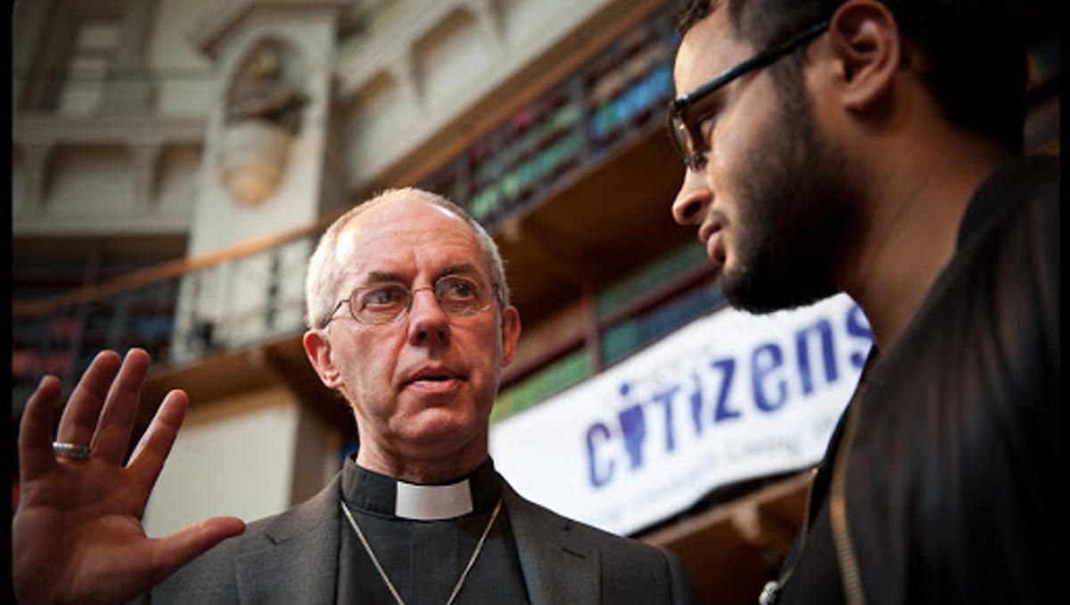 Nella foto Justin Welby