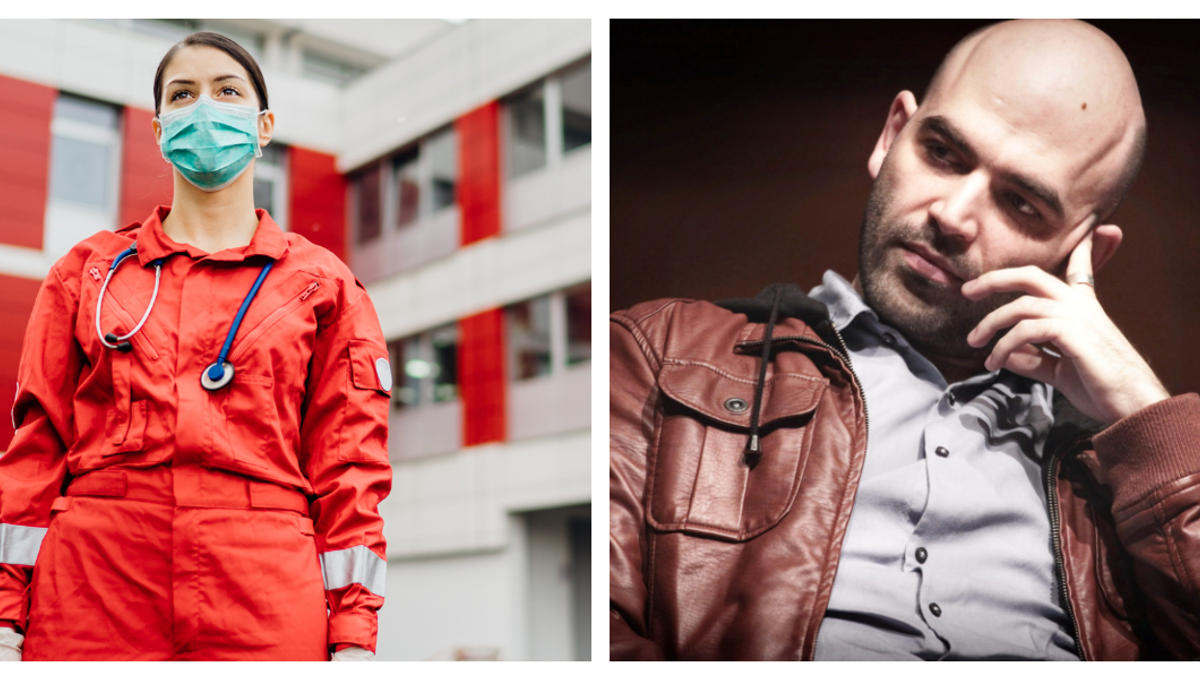 ROBERTO SAVIANO, NURSE, CORONAVIRUS