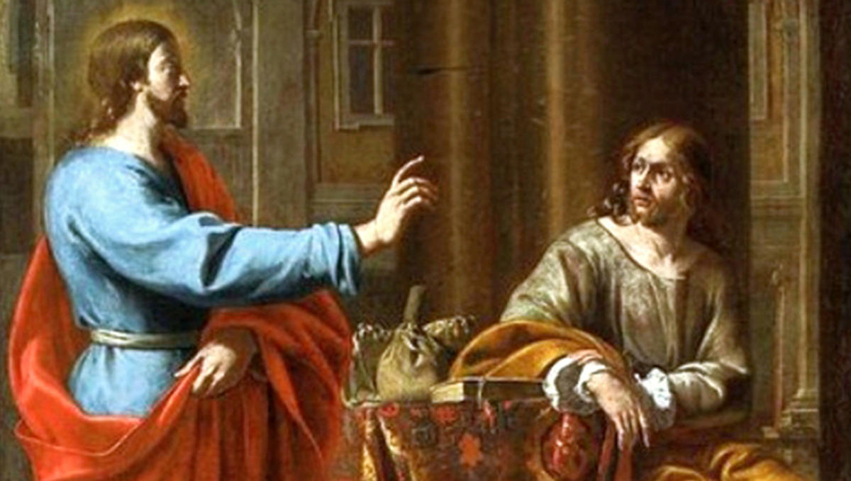 calling of saint Matthew