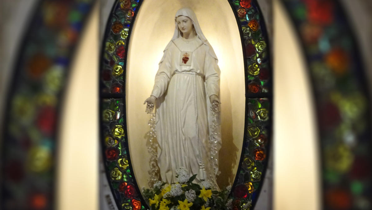 Statue de Notre Dame de Miséricorde