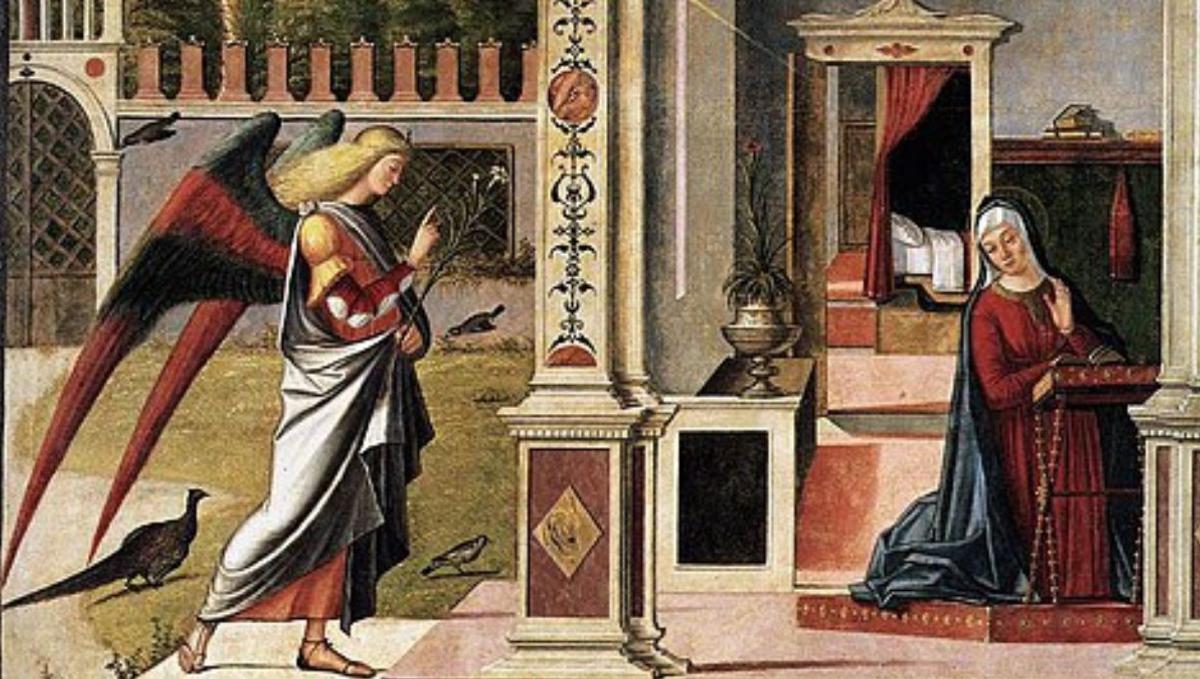L'Annonciation, Vittore Carpaccio, 1504