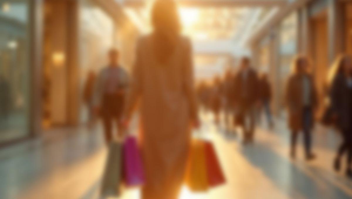 woman shopping