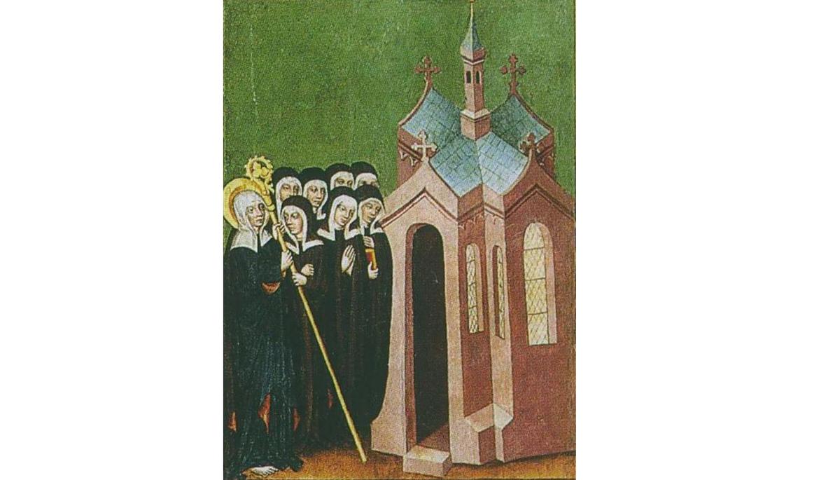 Święta Jadwiga i jeż