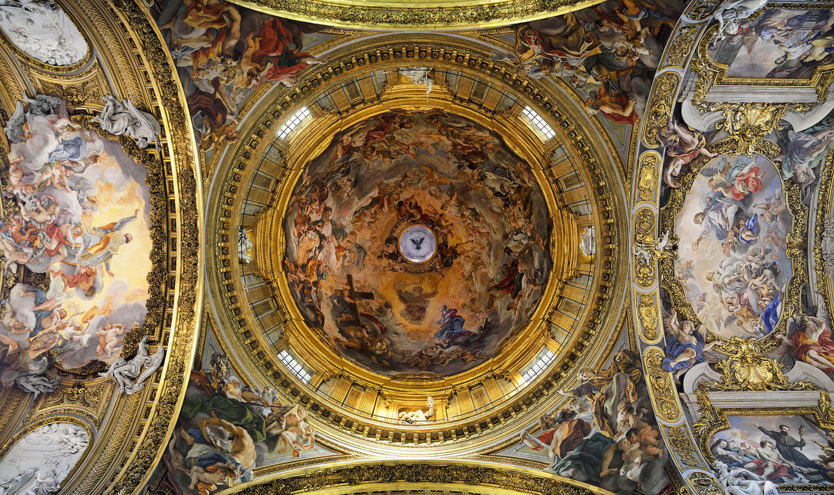 dôme église du Gésù