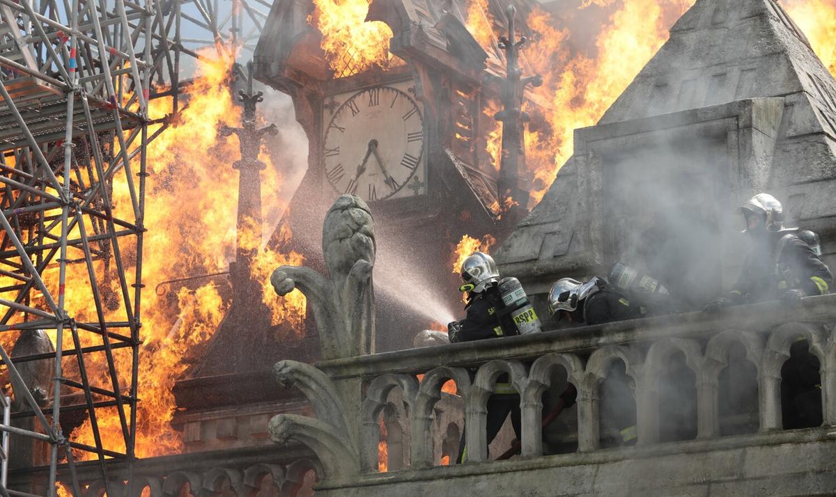 NOTRE-DAME ON FIRE