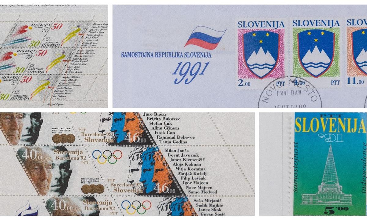 Prve znamke v samostojni Sloveniji