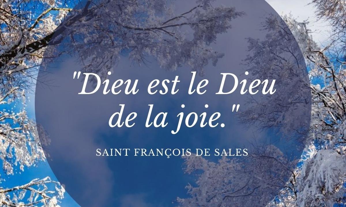 Les plus belles citations sur la joie des grands saints