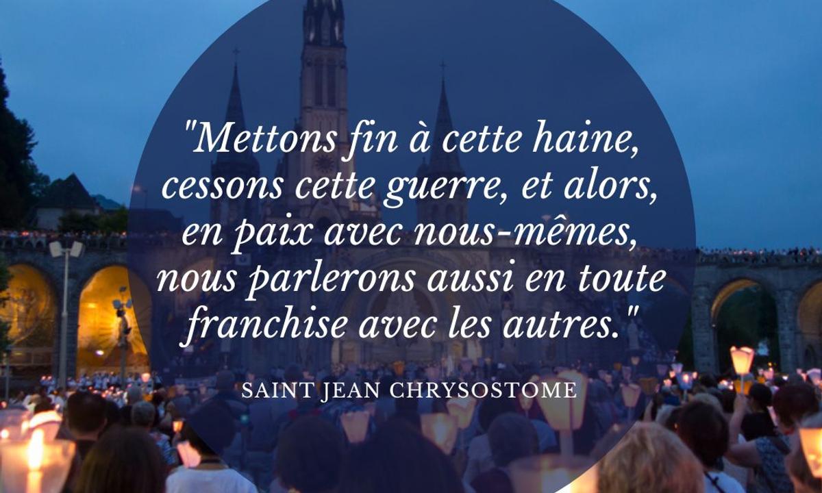 {"rendered":"Douze pens\u00e9es des grands saints sur la paix"}