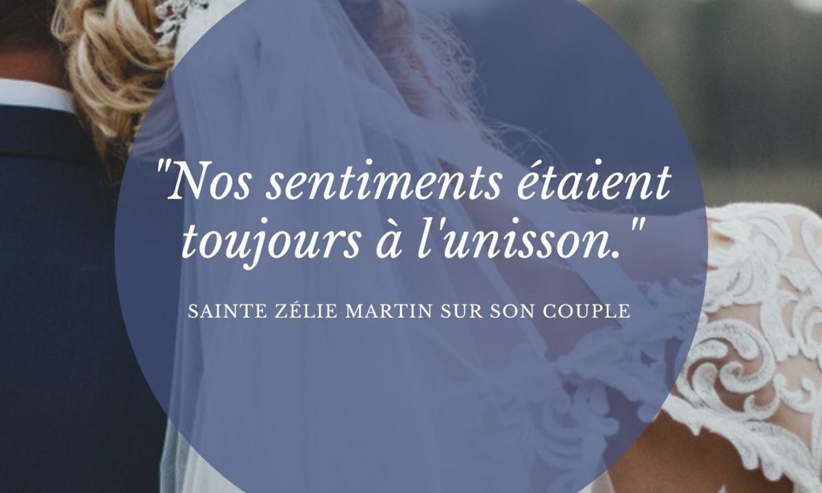 Douze pensées des couples saints sur l’amour conjugal