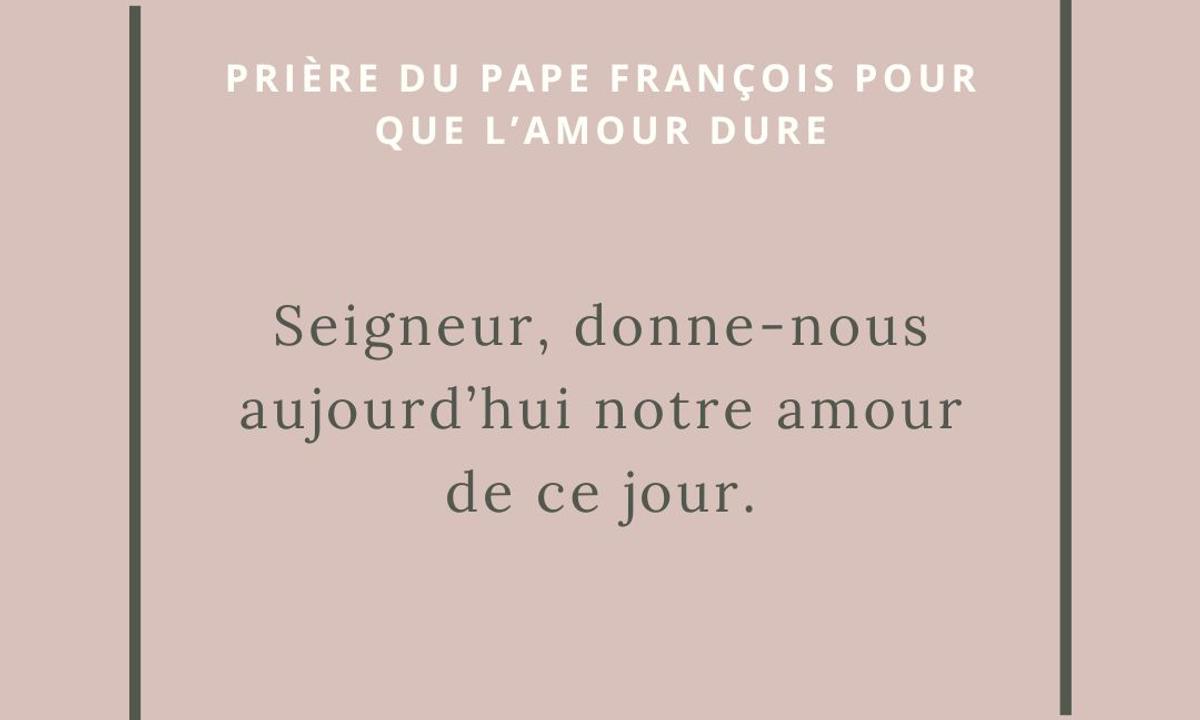 Huit belles prières de couple