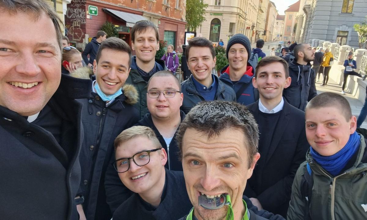Matjaž Celarc v bolj sproščenih trenutkih
