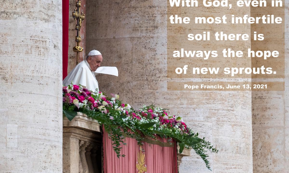 (Slideshow) Pope Francis statements on HOPE