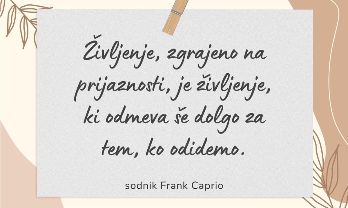 Misli sodnika Franka Capria