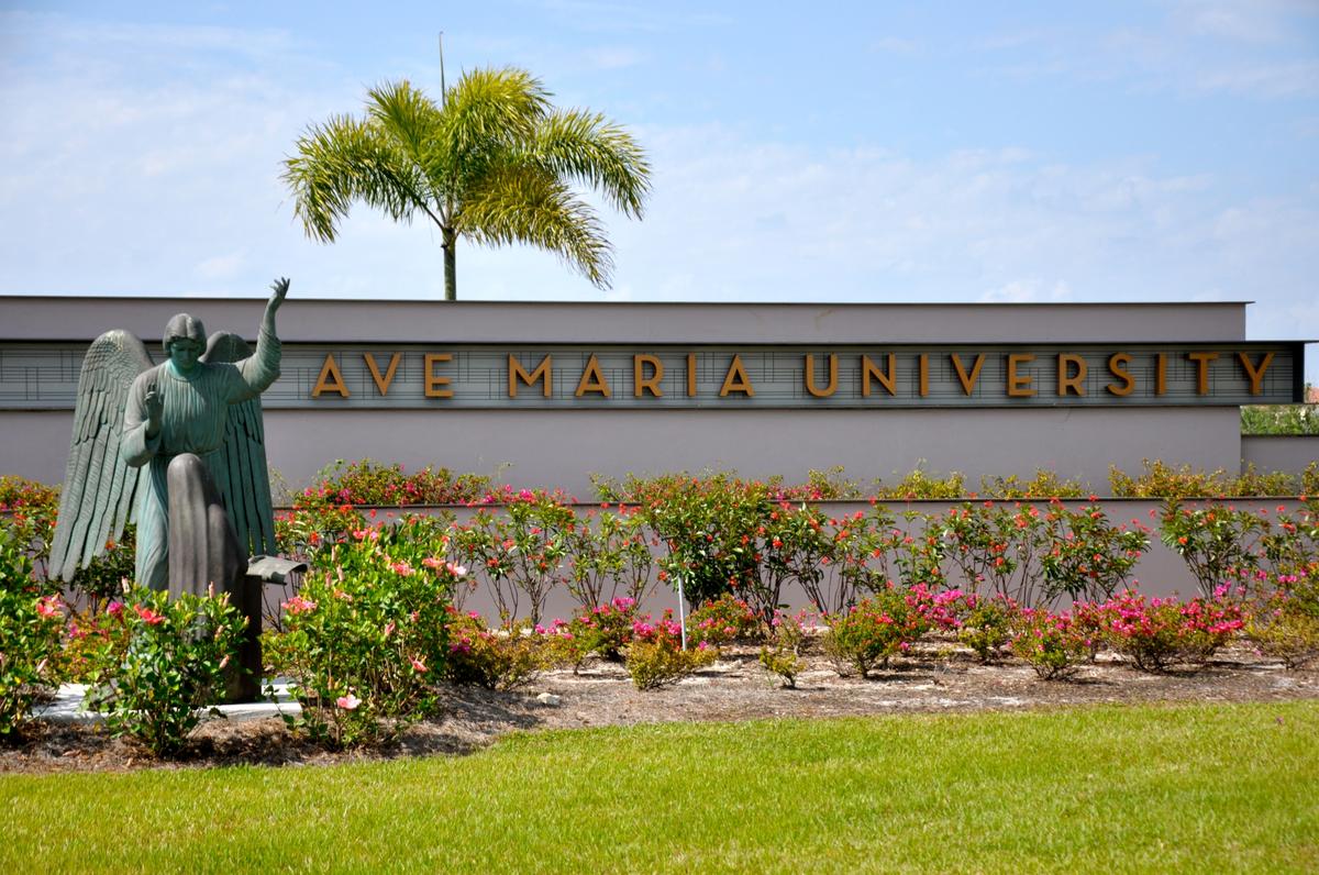 The campus of Ave Maria University in Florida