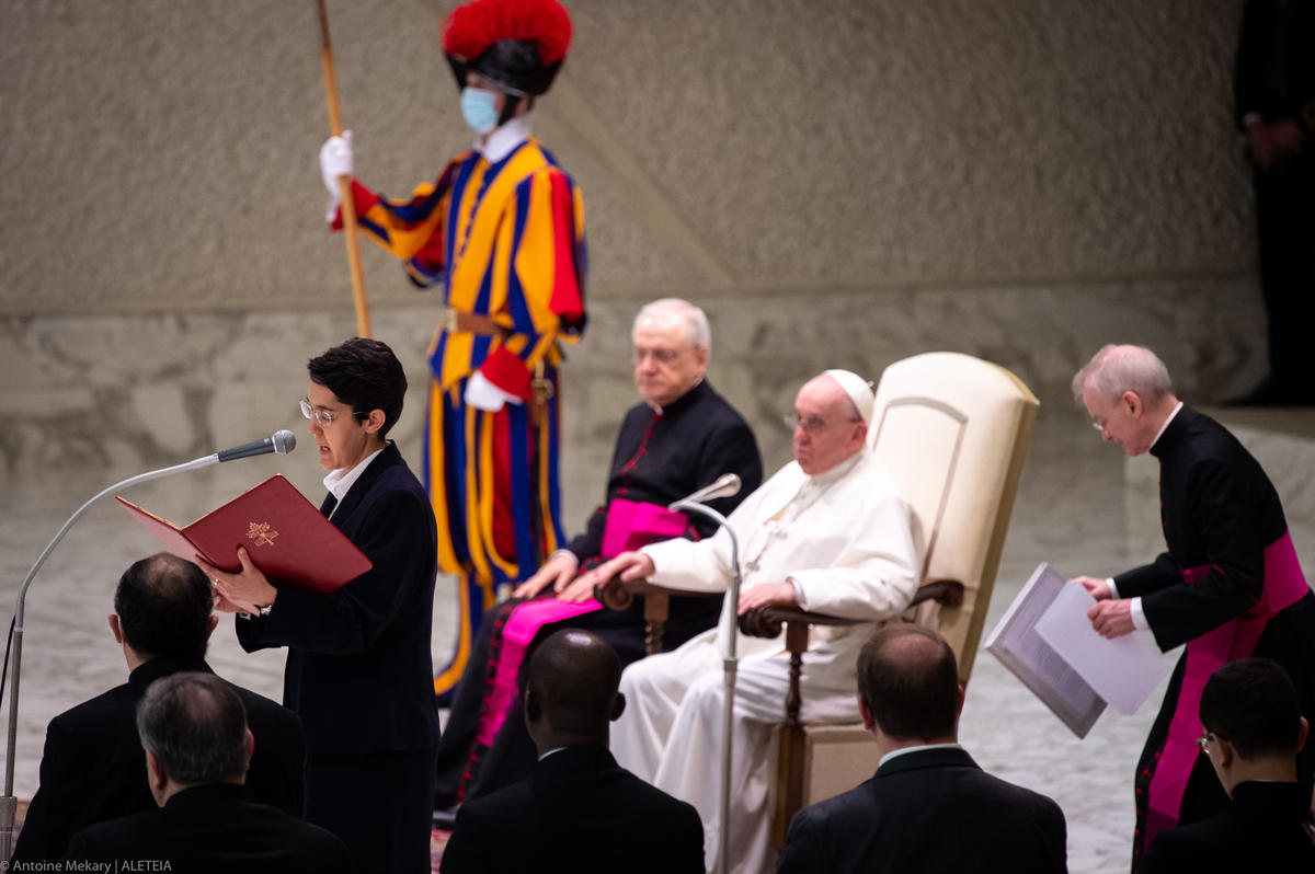 POPE FRANCIS AUDIENCE