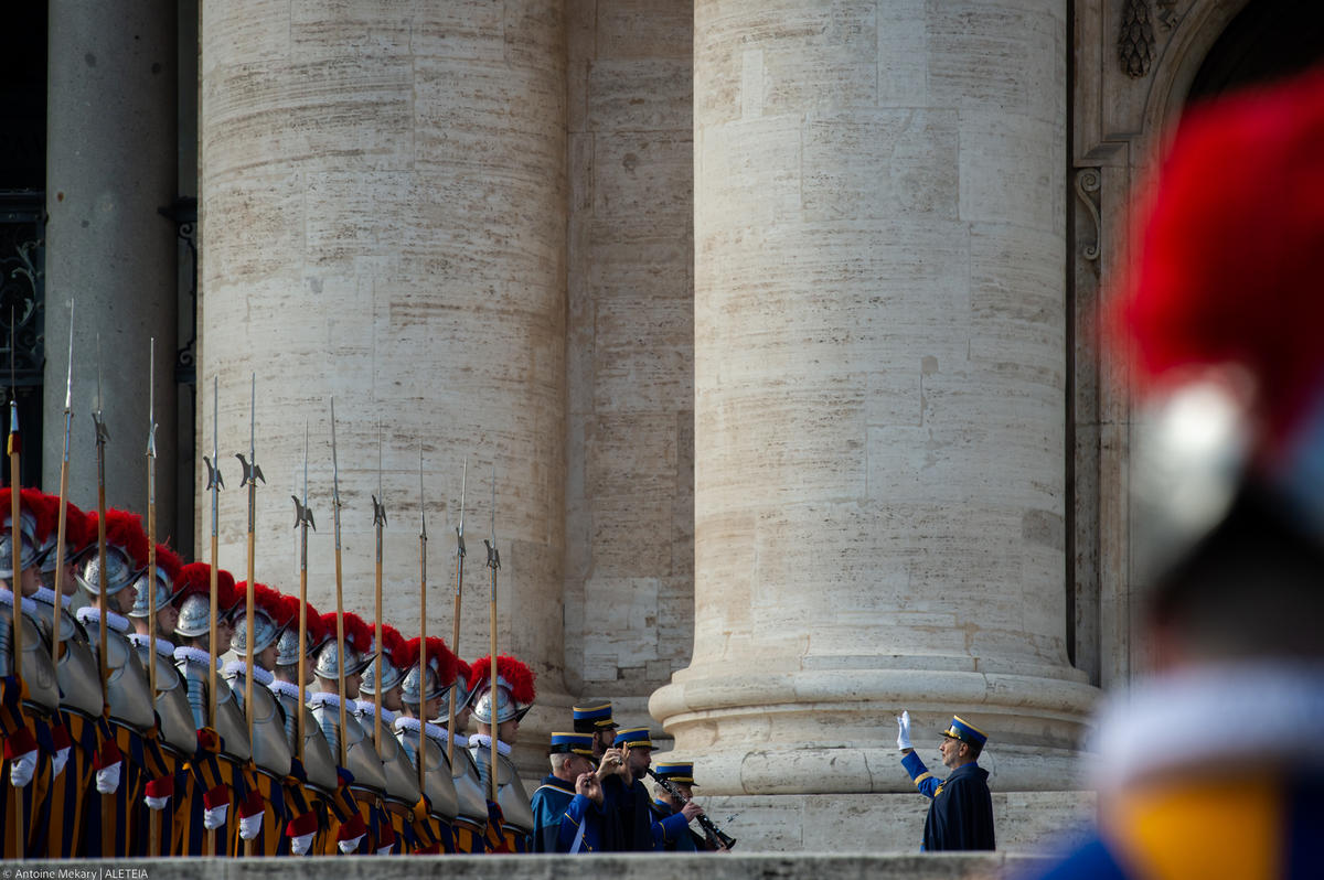 Christmas Urbi et Orbi celebration in St. Peter's Square at The Vatican on December 25, 2022