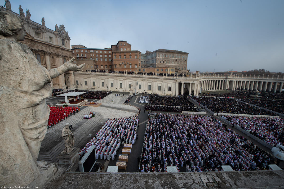 Funeral mass of Pope Emeritus Benedict XVI
