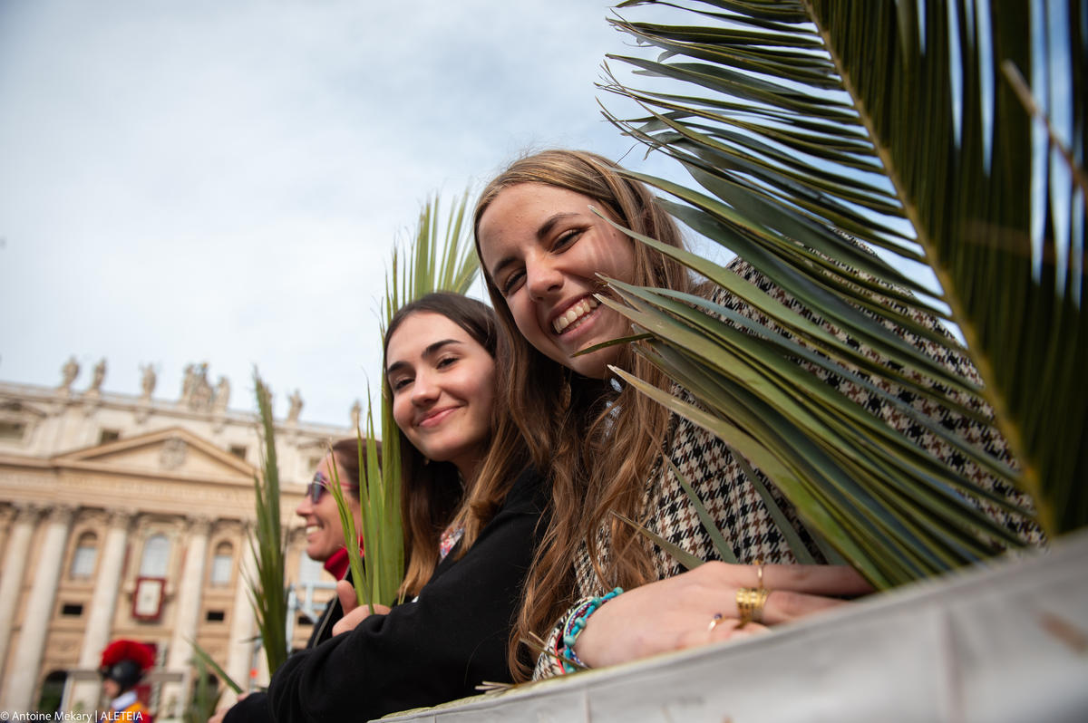 Pope Francis presides over the celebration of the Palm Sunday 2023