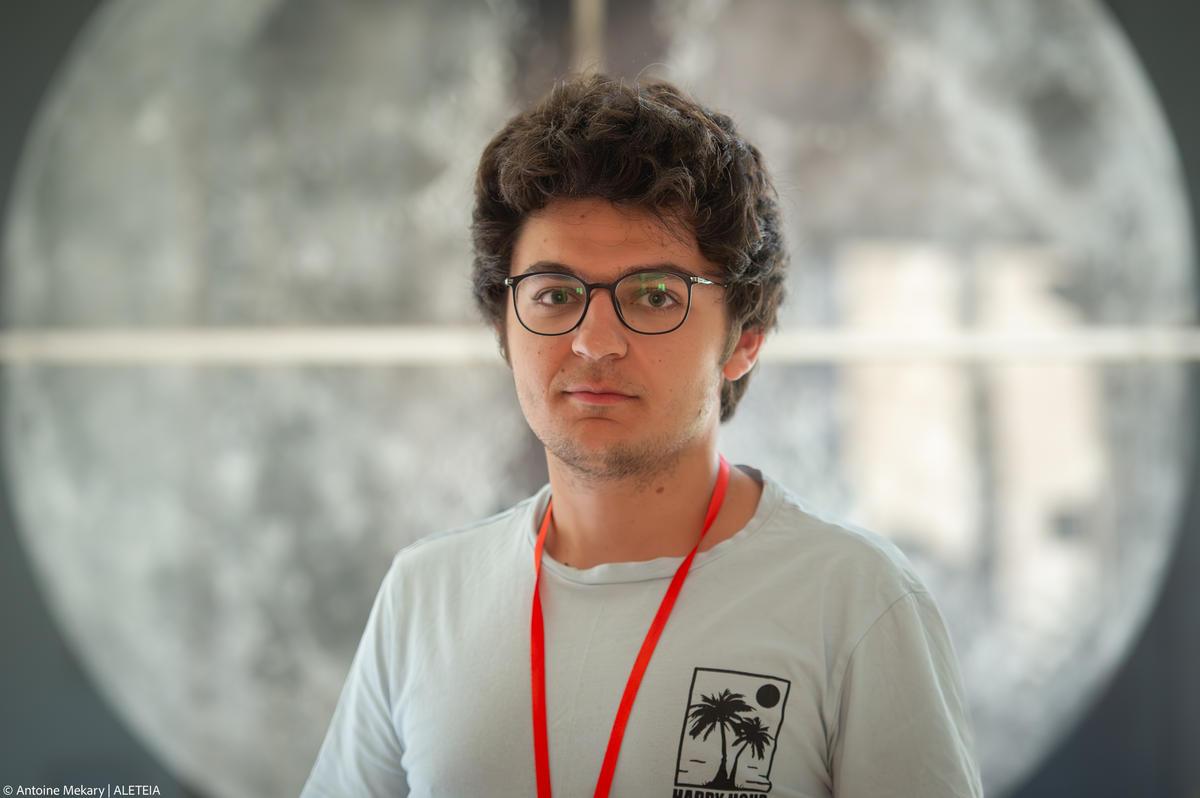 Ashod Khederlarian from Lebanon poses for a photo at the Vatican Observatory in Albano