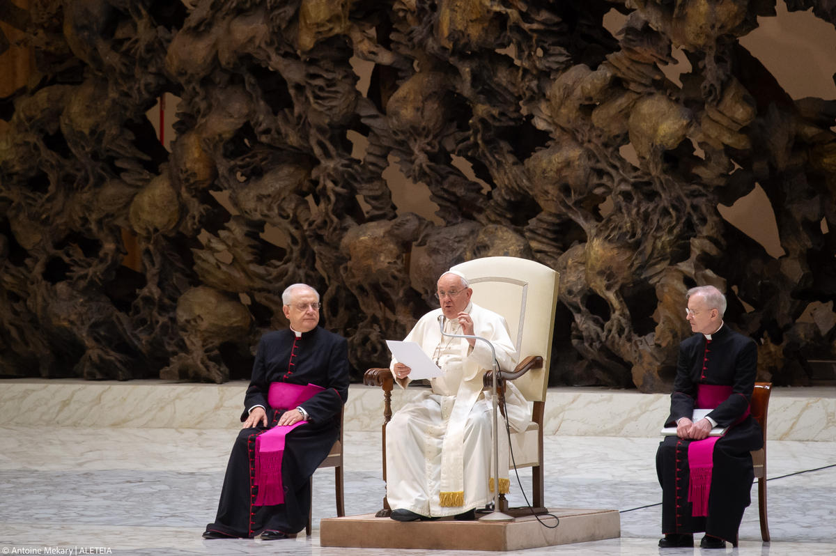 Pope Francis Audience Paul VI Hall August 30 2023