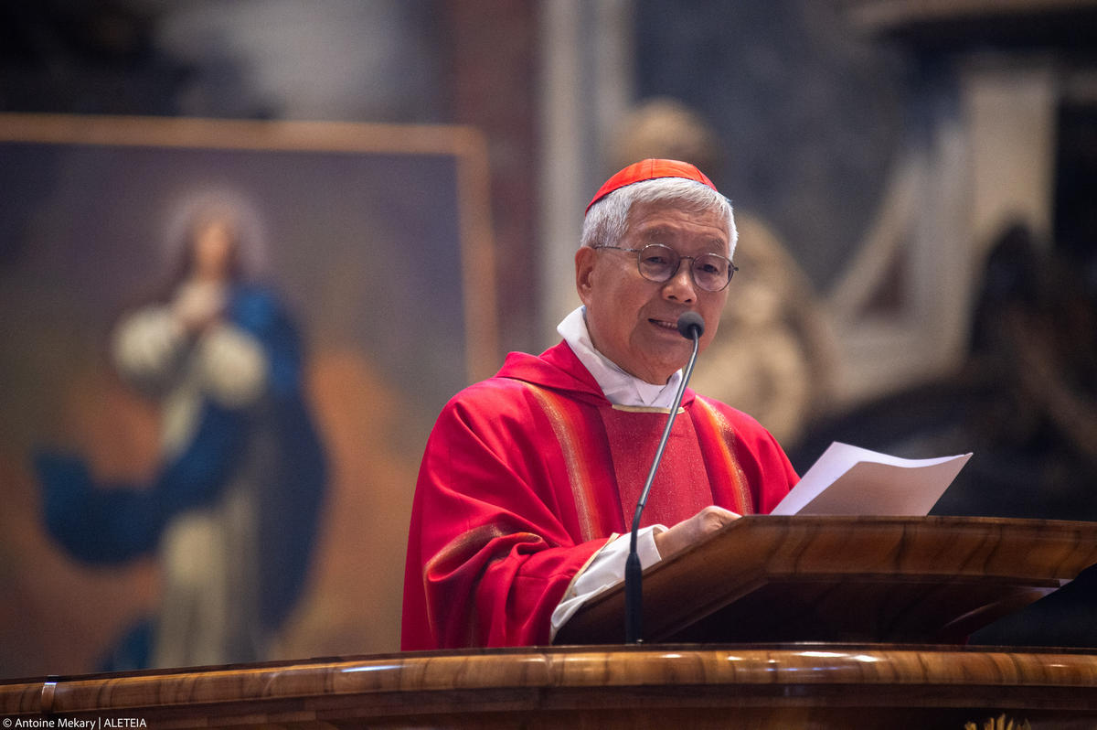 mass in St. Peter's Basilica on the occasion of the unveiling of the statue of St. Andrew Kim Tae-gon, the first Korean-born Catholic priest