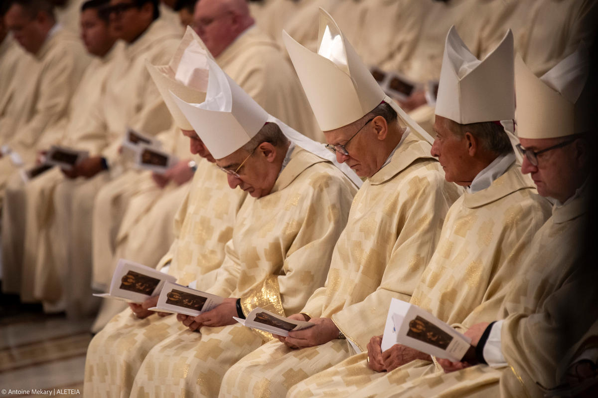 Pope Francis celebrates New Year's Day mass at St. Peter's Basilica