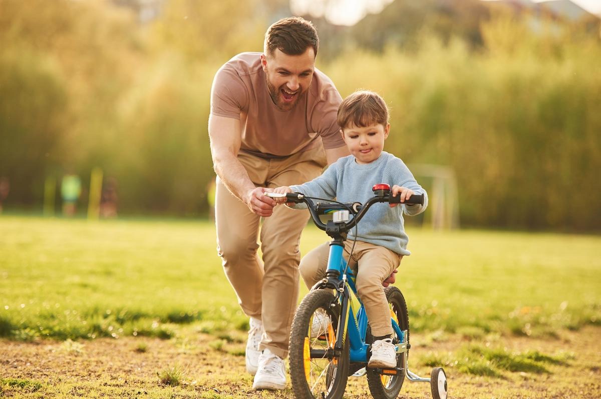 Dad and son
