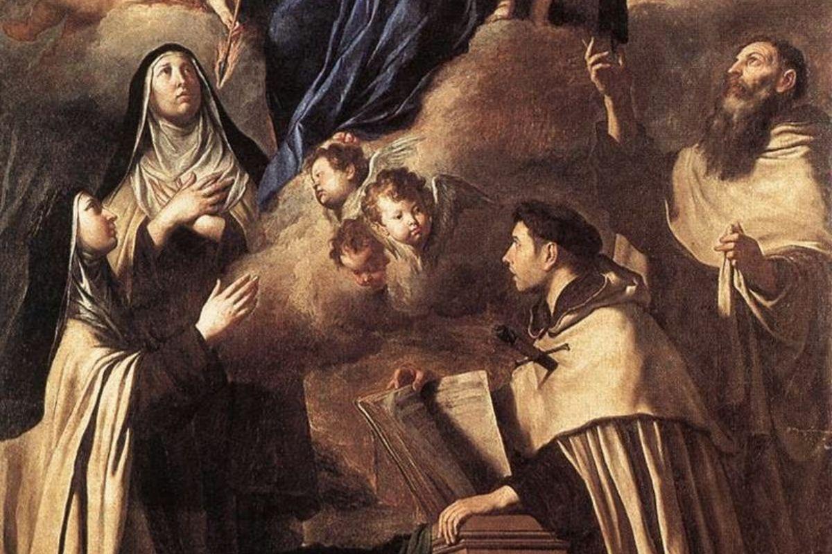 Pietro Novelli Our Lady of Carmel and Saints
