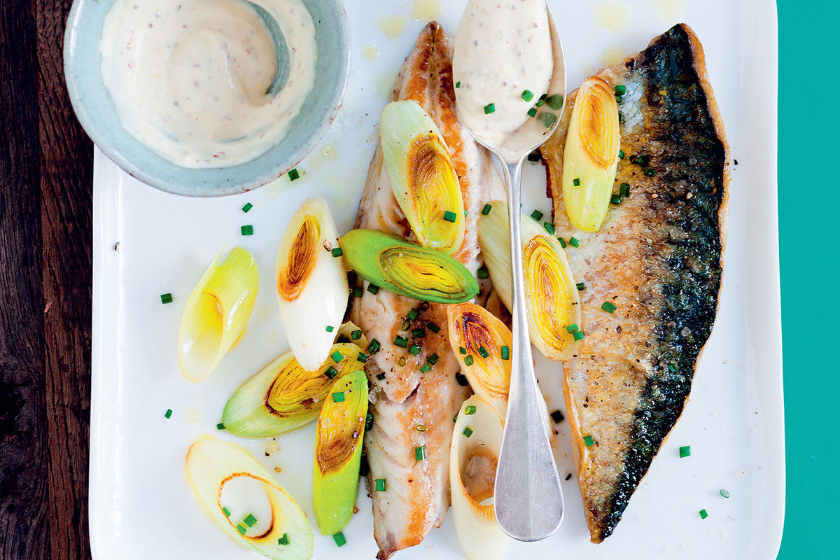 Filets de poisson à la moutarde