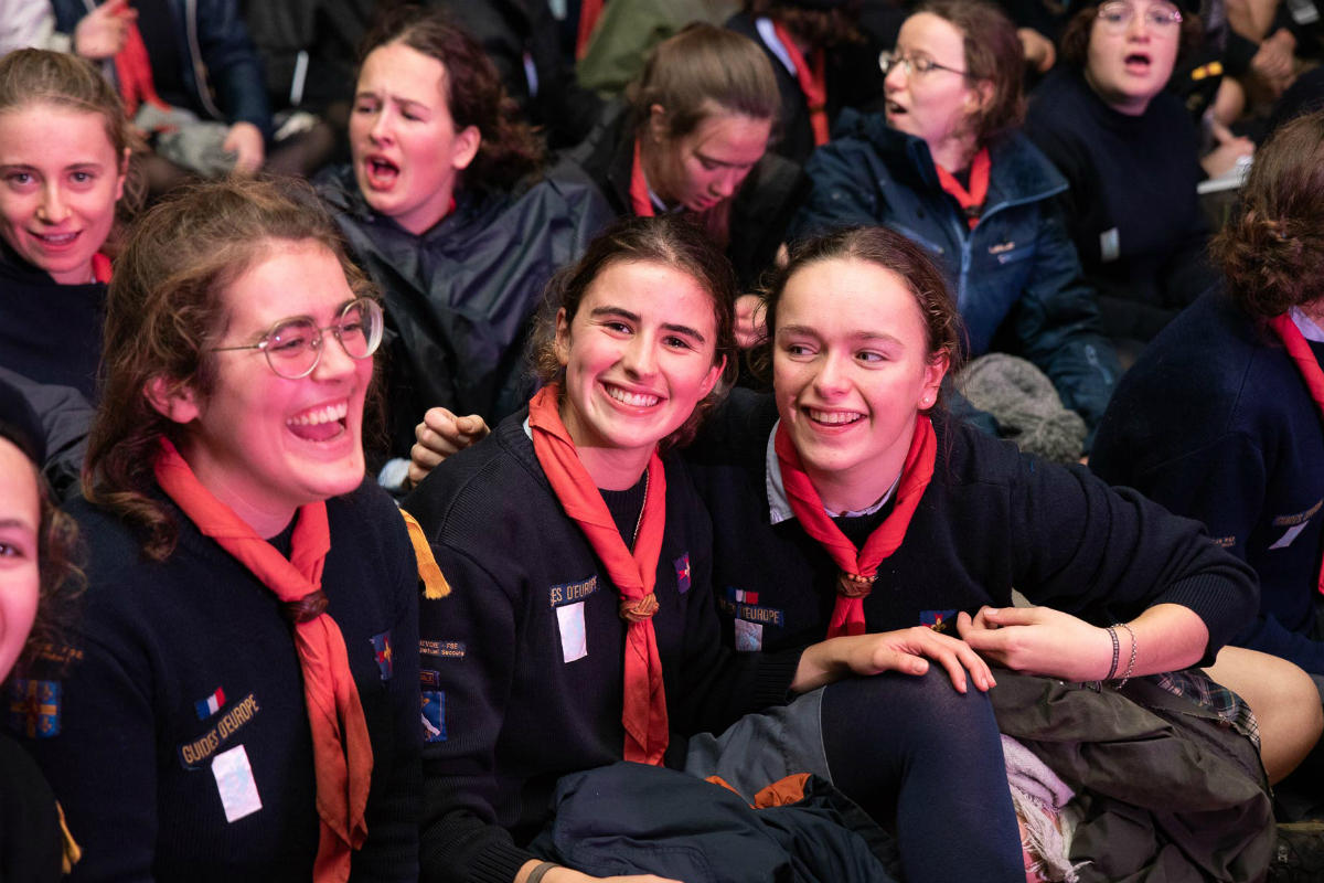Route Paray-le-Monial 2019. Guides et Scouts d'Europe.